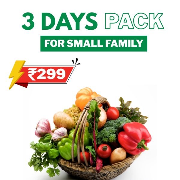 3 Days Veggies Pack
